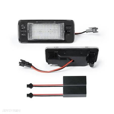 Lampi numar dedicate full led leduri pentru Opel Zafira C - 1