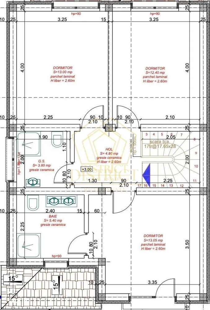 Duplex despărțit prin garaj cu 4 camere | Mosnita Noua | Moteletul - Imagine principală: 4/4