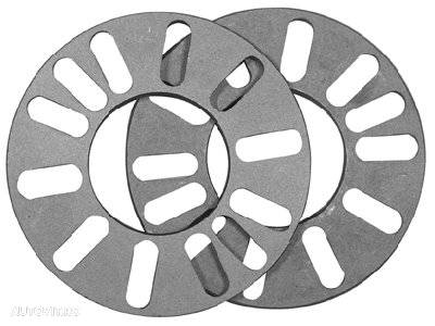 Distantiere roti, set 2 bucati, grosime 5mm, din aluminiu - 1