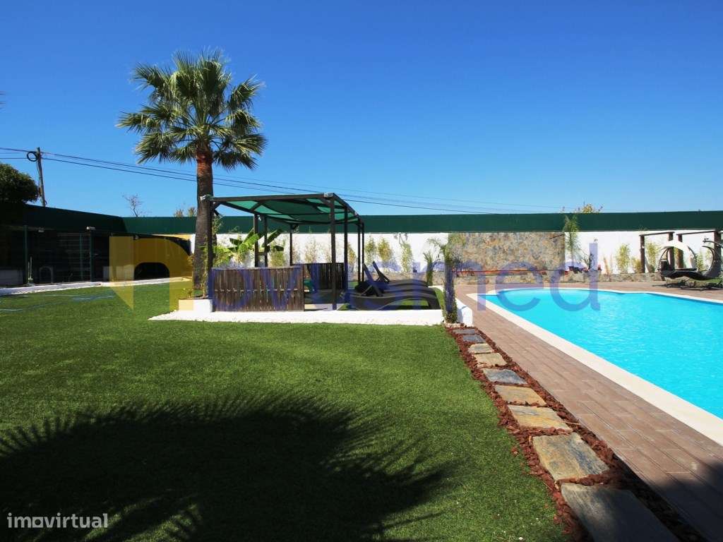 Moradia T4 com piscina, térrea perto da praia e do Golf dos Salgados-45