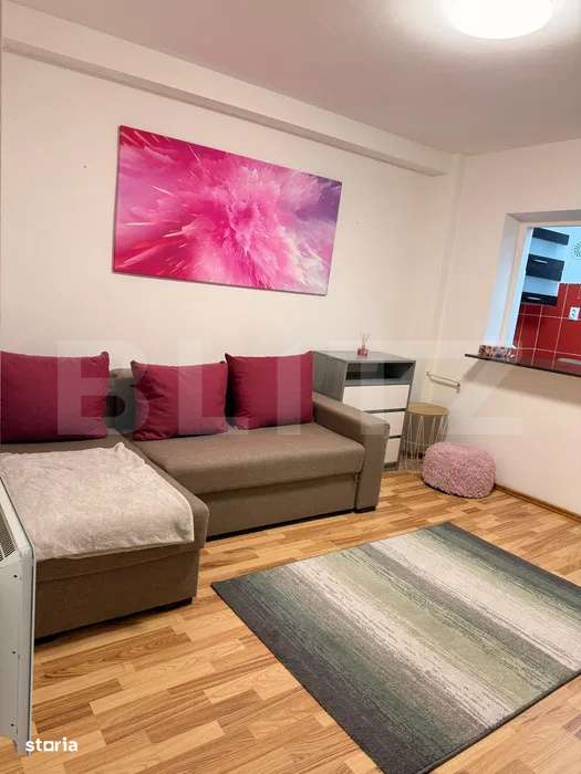 Garsoniera de inchiriat, zona The Office/BRD Marasti - Imagine principală: 1/8
