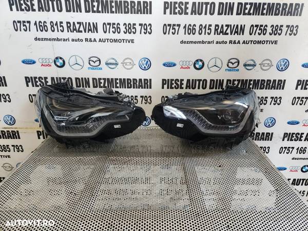 Faruri Far Stanga Dreapta Full LED Bmw G42 G87 Complete Volan Stanga Model SHADOW Impecabile Cod 8083636 8083635 Dezmembrez Bmw G42 M2 240I Motor B58B30B - Dezmembrari Arad - 1