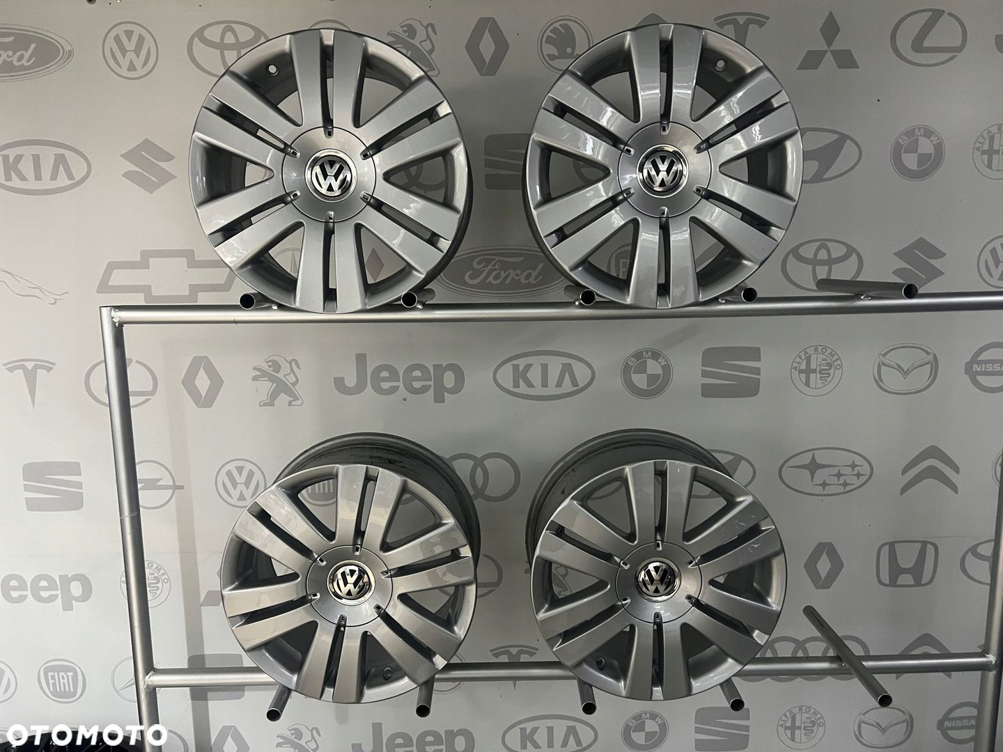 FELGI ALU VOLKSWAGEN VW 3C0 3C PASSAT GOLF CADDY JETTA 16 5X112 ET45 - 3