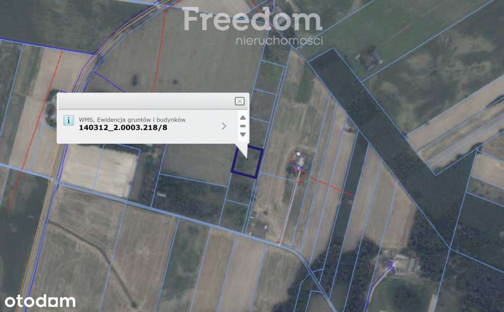 Działka w miejscowości Damianów - Pełny obrazek: 5/5