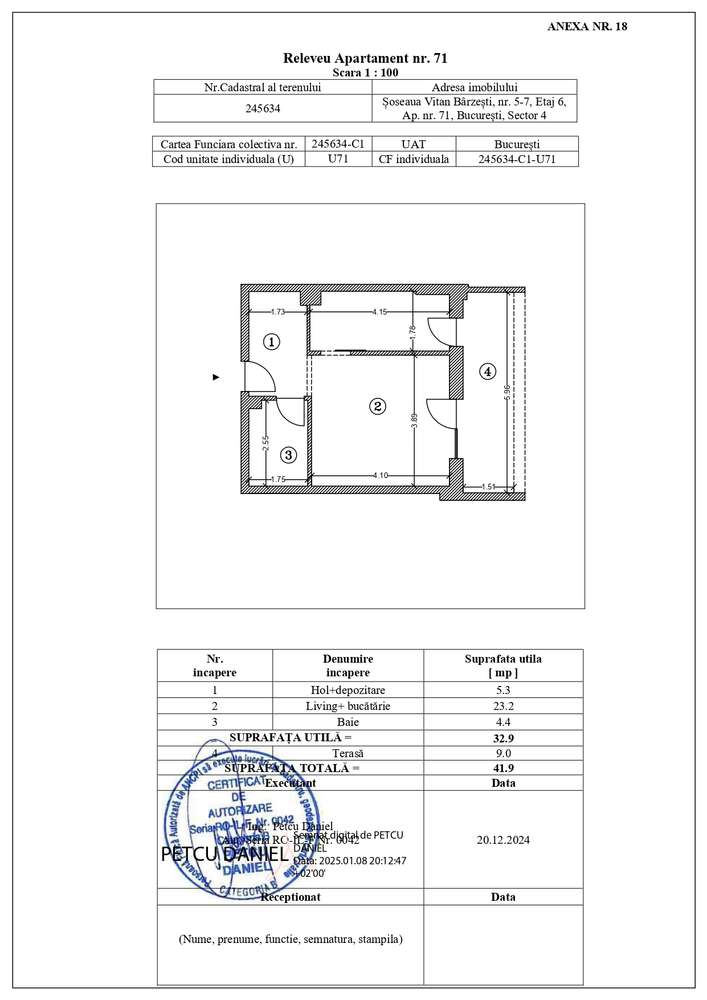 Garsoniera Spatioasa/ Mutare imediata/ Delta Vacaresti - Imagine principală: 5/5