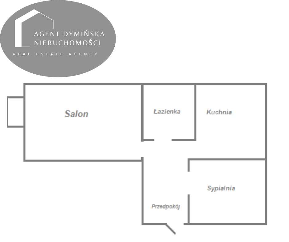 Słoneczne 2-pokojowe mieszkanie w dobrej lokalizacji na sprzedaż!-12