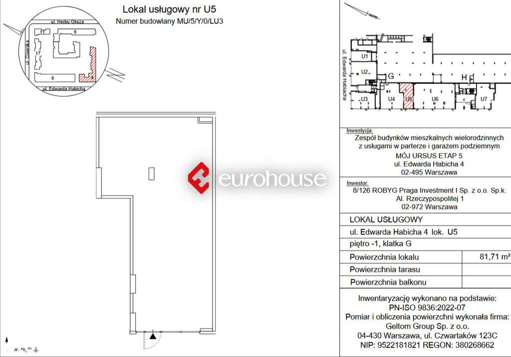 Lokal Ursus ul. Habicha - Pełny obrazek: 4/4