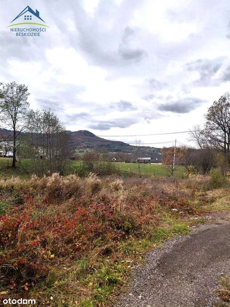 Wysoko położona, widokowa działka w Brennej-1