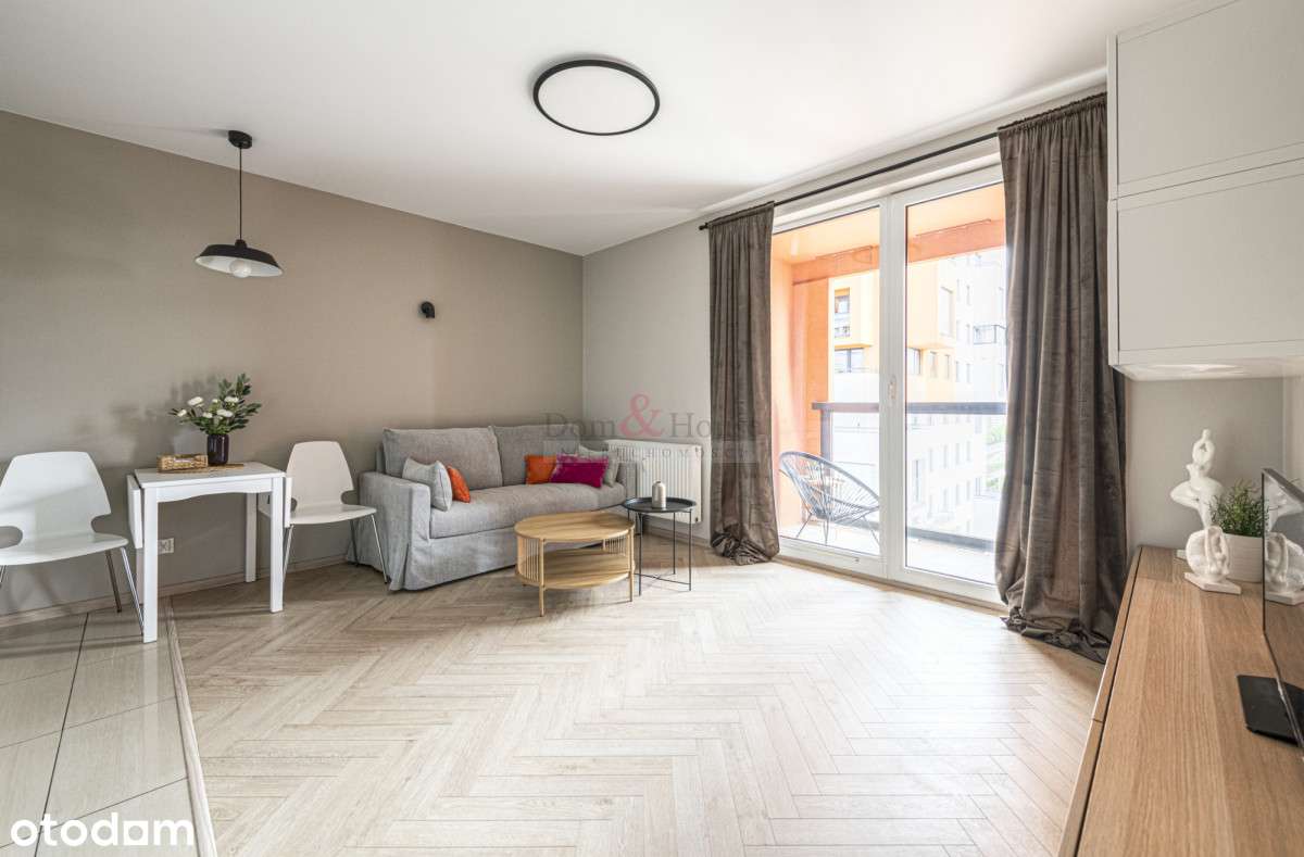 2 pokoje świeżo wykończone, loggia, widok, winda
