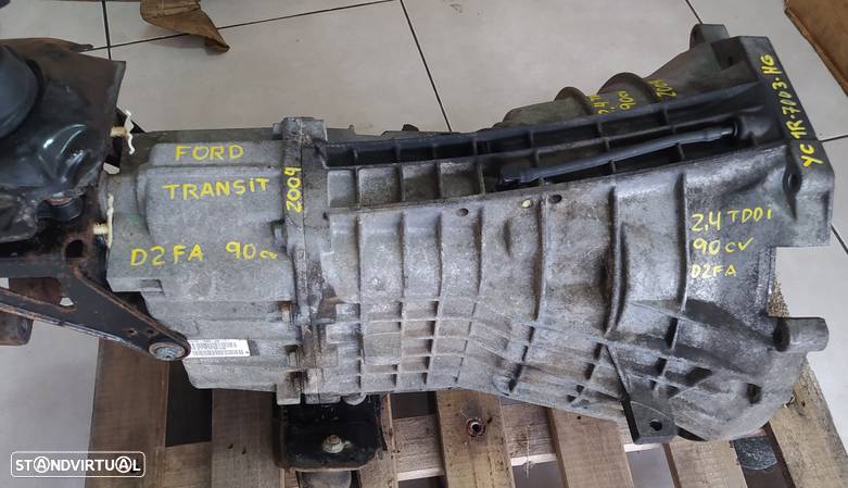 Motor Ford Transit 2.4TDDI 90cv D2FA  caixa 5 velocidades YC1R-7003-HG - 10