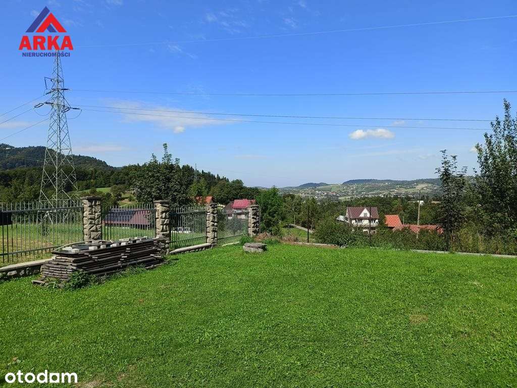 Dom na widokowej działce w Tymbarku-18