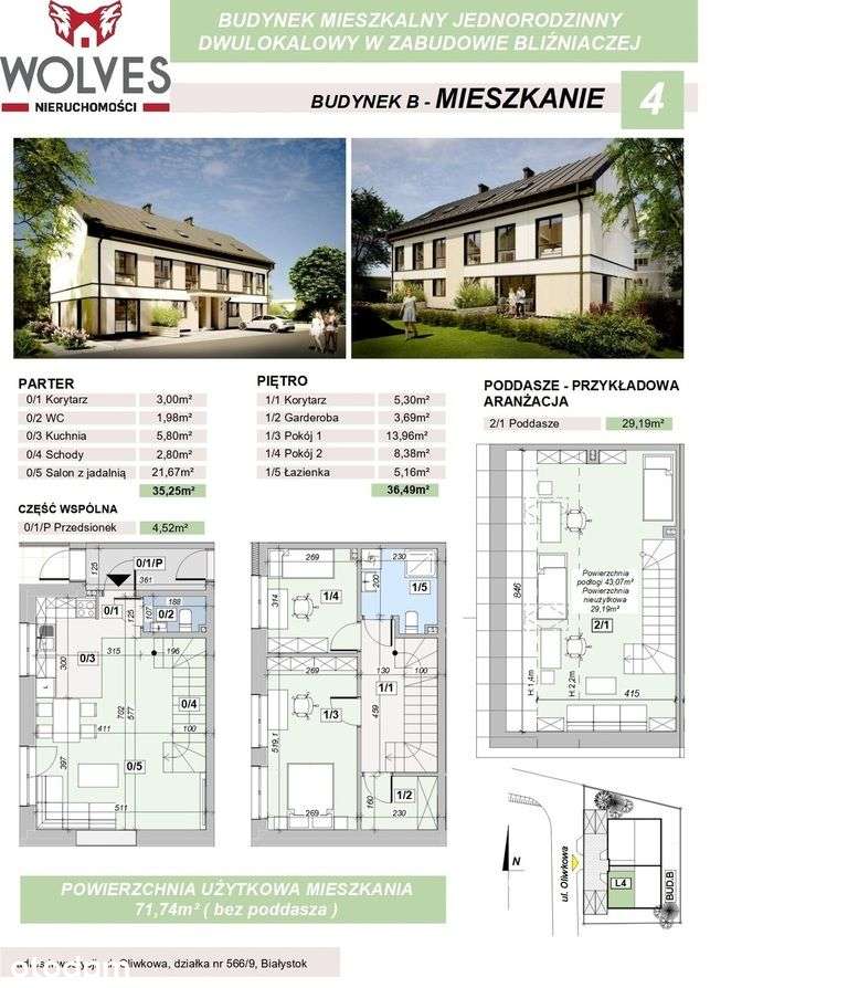 Dom w doskonałej lokalizacji, bez prowizji i Pcc-8