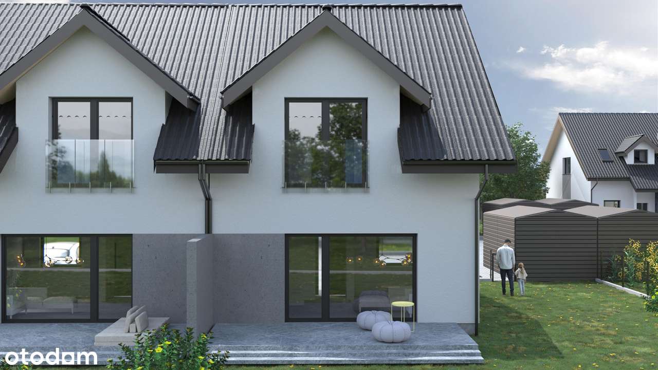 OSIEDLE POD WIERZBAMI-Nowe domy z garażami w Bładnicach Dolnych-16