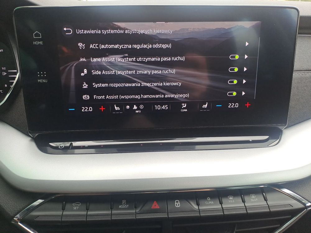 SKODA OCTAVIA Masaże Indukcja Head UP Martwe pola ACC DSG Salon PL ASO VAT23%