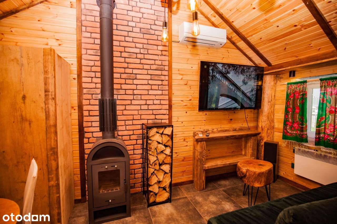 Drewniany domek nad basenem  pod Niepołomicami - Pełny obrazek: 2/14