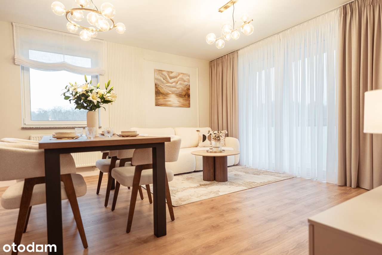 Nowe i umeblowane 4-pokojowe mieszkanie z widokiem na las i garderobą - Pełny obrazek: 5/20