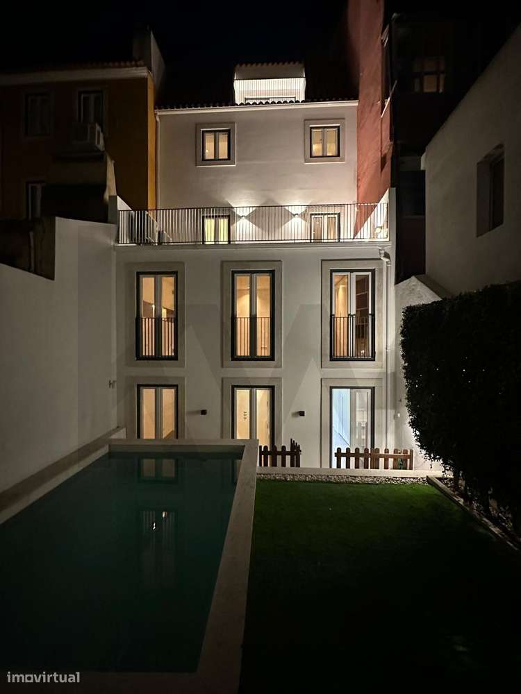 Moradia de Luxo para Arrendamento em Belém – Vista Rio Tejo - Grande imagem: 3/60