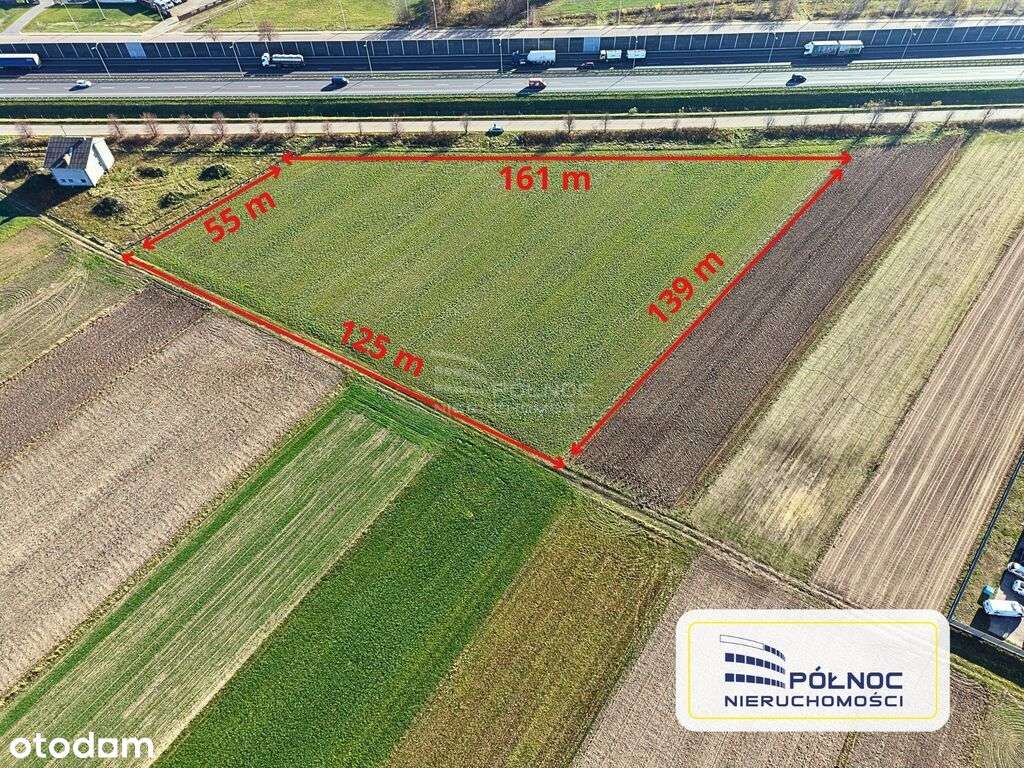 Działki inwestycyjne przy trasie S8 — Trojany-2