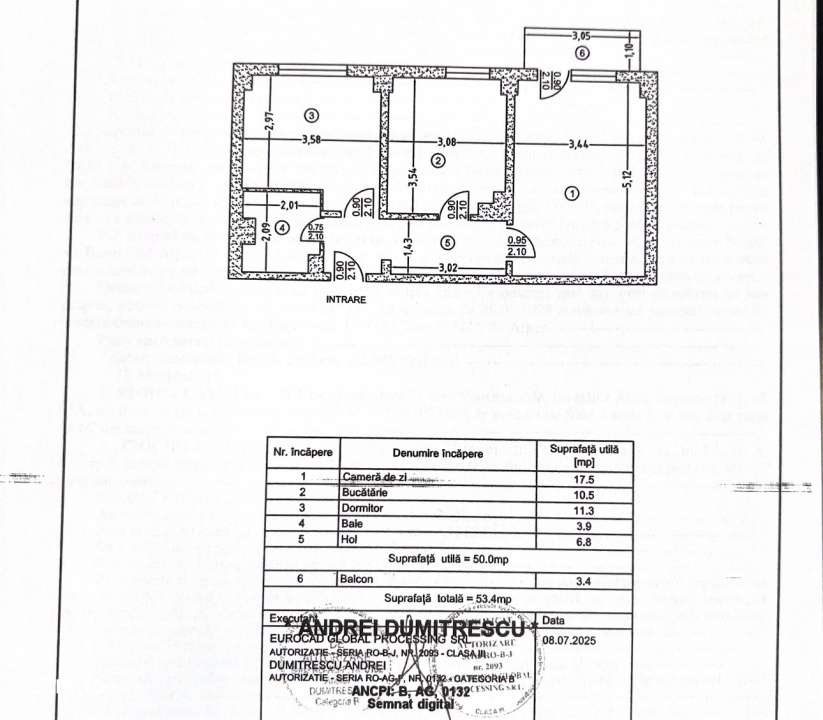 Apartament 2 camere, etaj 2, Banat ( Pediatrie)-0