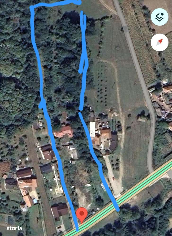Teren intravilan 7.277 mp² com Golești sat Blidari jud Vâlcea - Imagine principală: 4/19