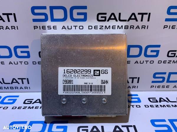 ECU / Calculator Motor Opel Vectra B 1.6 1995 - 2002 Cod: 16202299 - 1