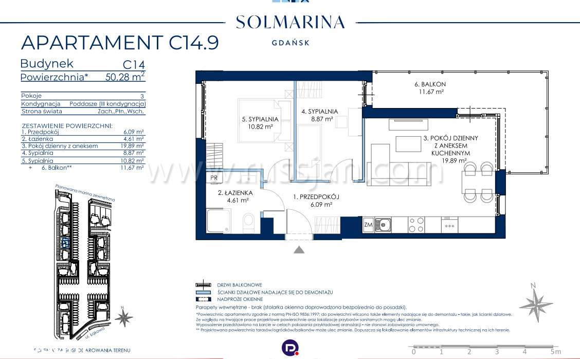 Apartament z indywidualnym miejscem cumowniczym - Pełny obrazek: 2/2