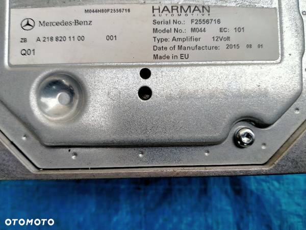 Mercedes W212 W218 Wzmacniacz Harman Kardon A2188201100 - 3