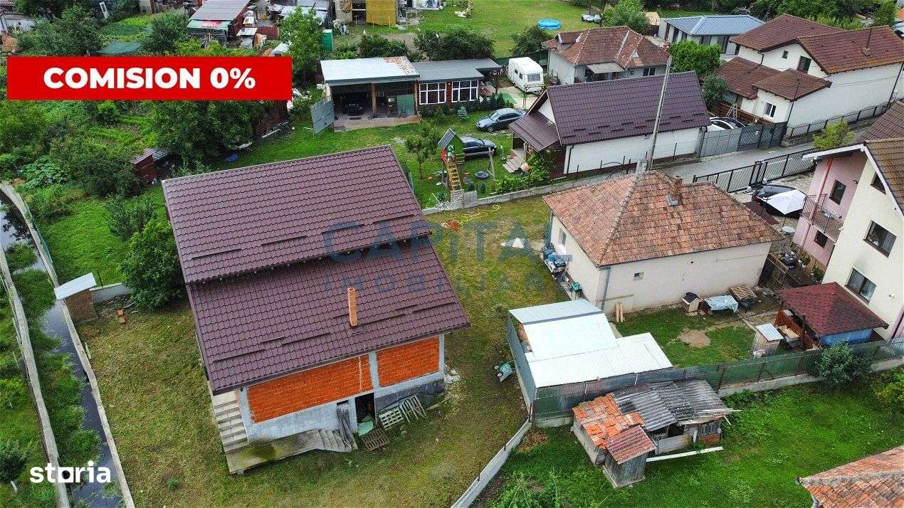 Proprietate cu 2 case, teren 664 mp, ultracentral Apahida. Comision 0! - Imagine principală: 1/16
