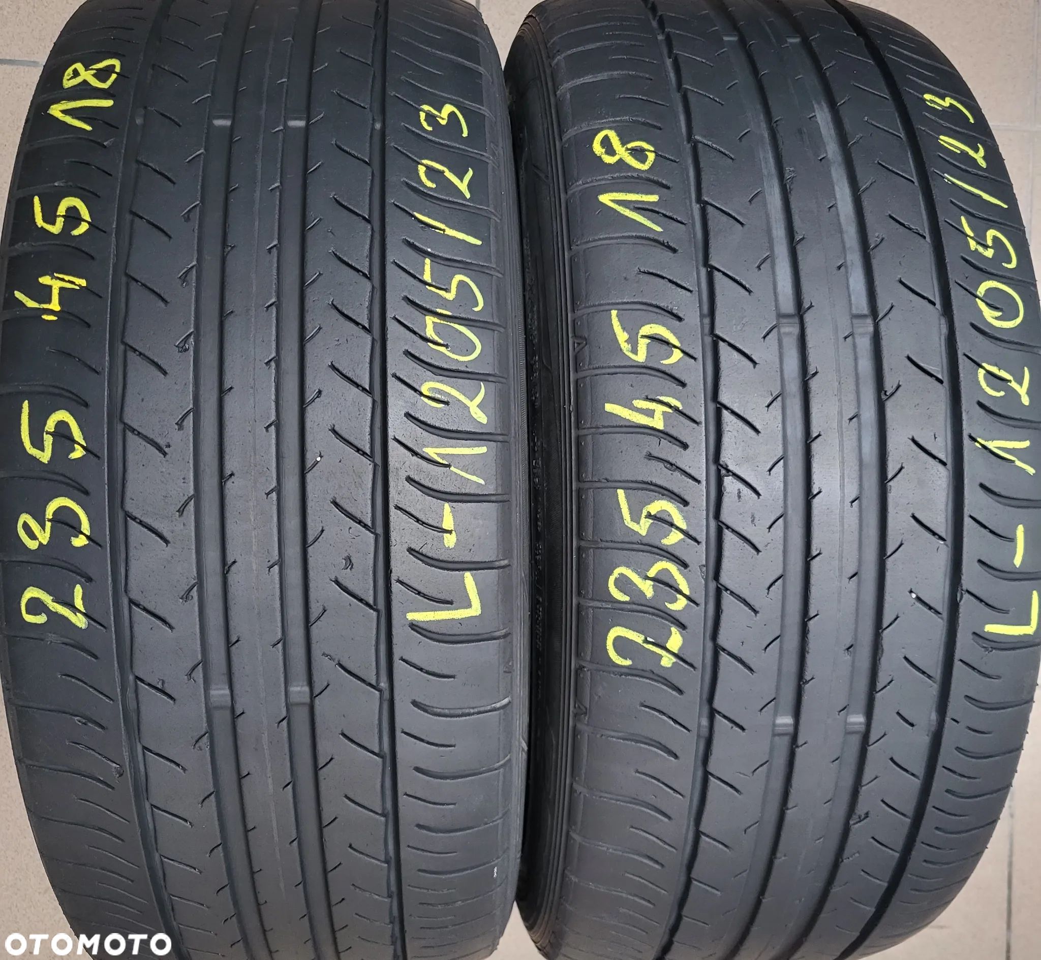 235/45r18 94Y (L1205/23)005 2szt 5mm Sp Sport Maxx 050 DUNLOP LETNIE - 1