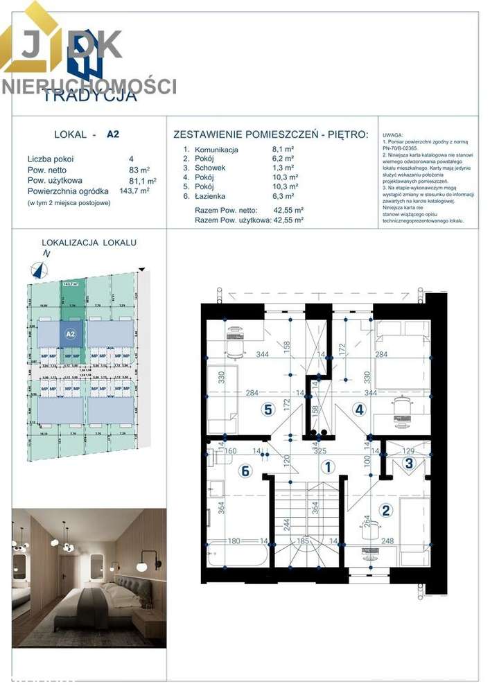 Mieszkanie 81 m² w domu dwulokalowym | Nowe Mostki-6