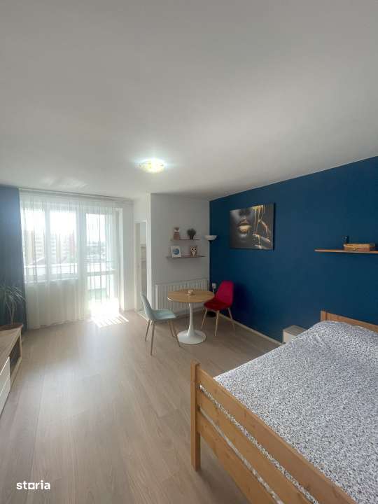 Oportunitate! Garsoniera de vanzare, 28 mp, balcon 6 mp, etaj 9, zona - Imagine principală: 2/9