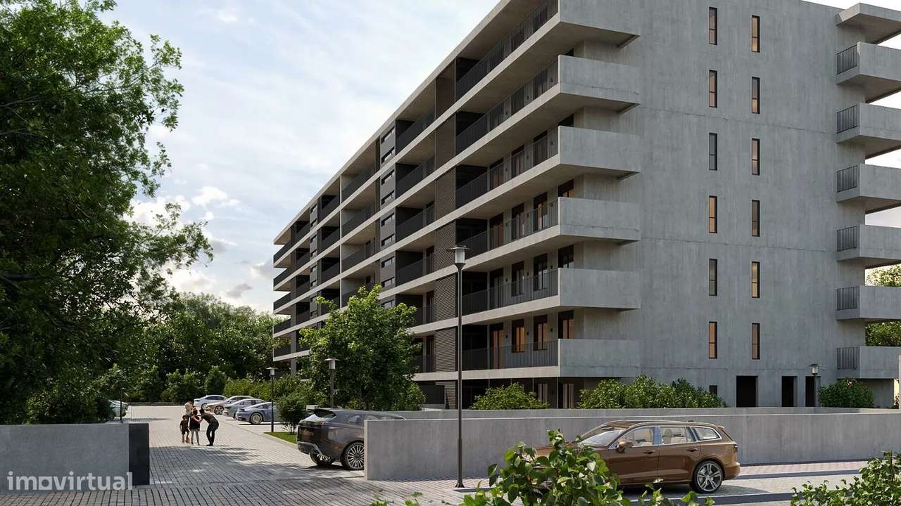 T3 Novo c/ Varandas e 2 Lugares de Garagem em Lagueirões - Valongo - Grande imagem: 2/25