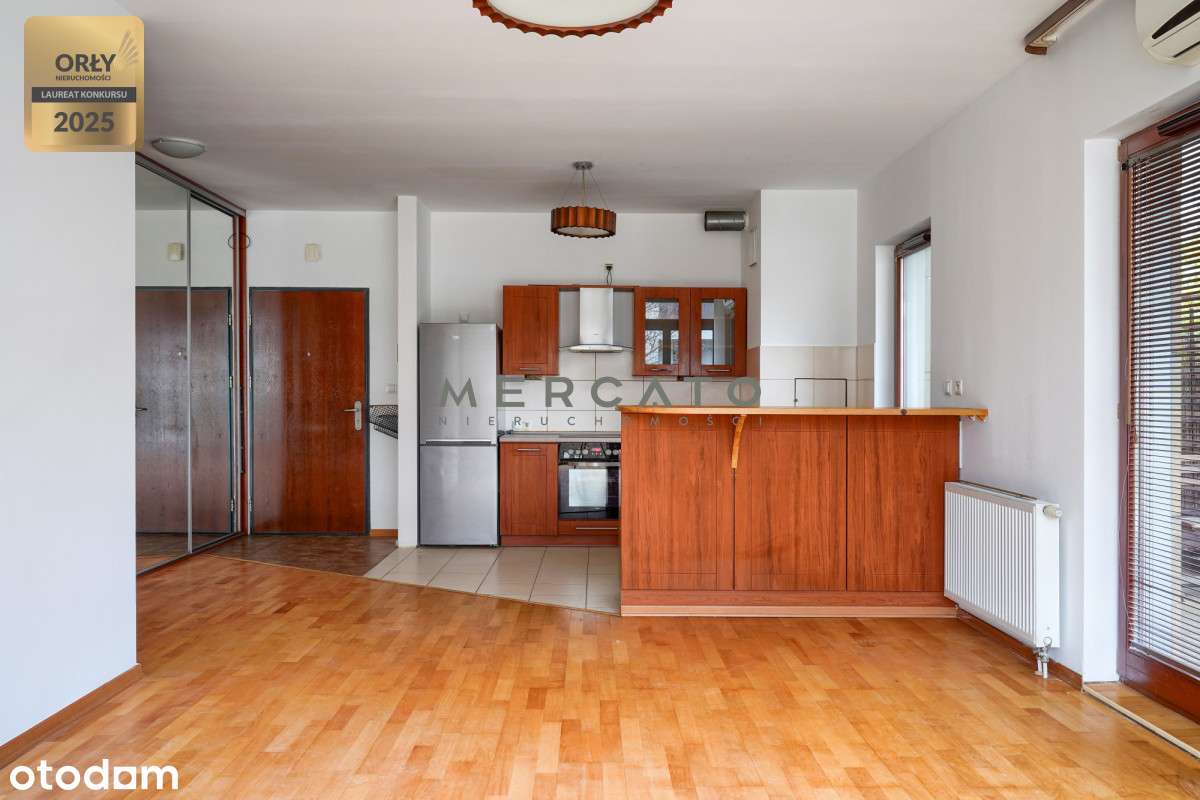 2 pokoje 62 mkw,  Sarmacka, ogródek 180 mkw-0