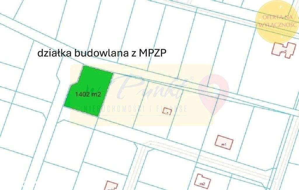 Atrakcyjna działka budowlana w Niedźwiedziu - Pełny obrazek: 4/7