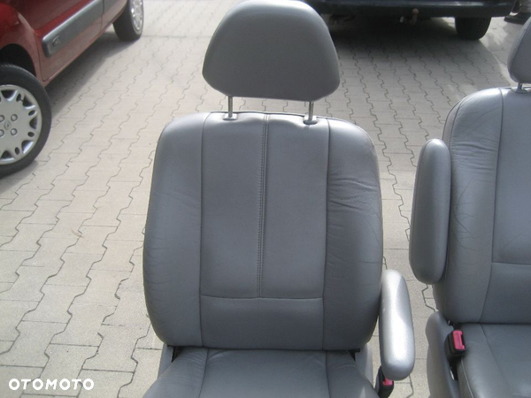 ford windstar 99-03r 3,0 benzyna v6 siedzenie fotele skóa jasna 3rzędy - 8