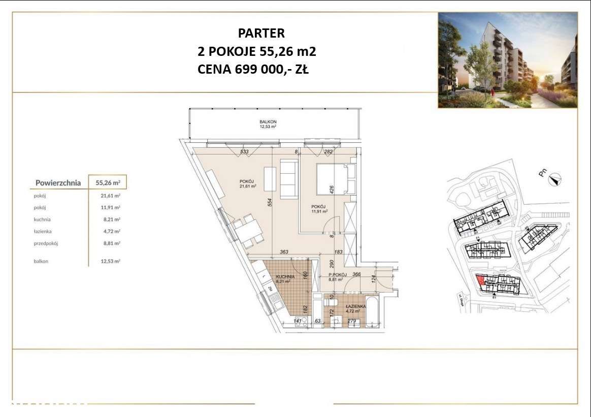 Nowe, komfortowe mieszkania na Starym Mieście-13