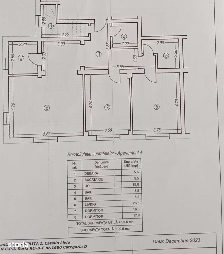 Apartament 3 camere Paulesti- Gageni-17