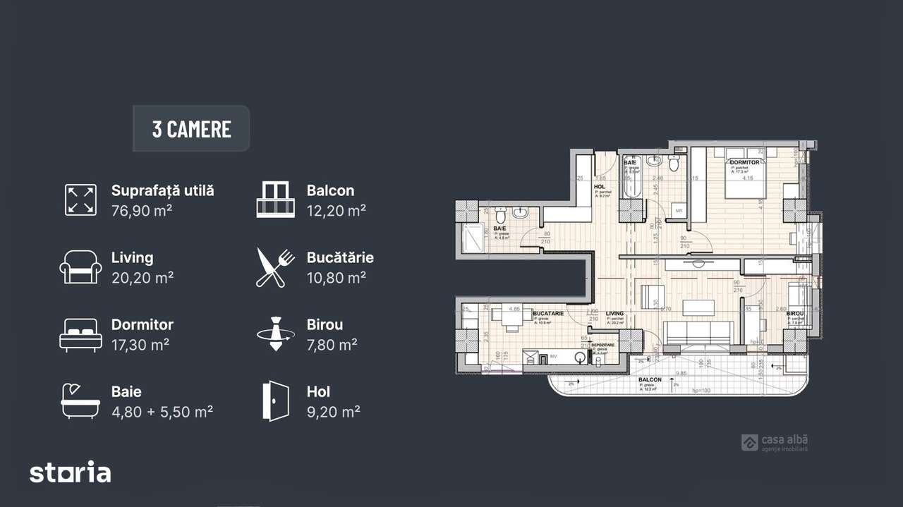 Siguranta, rafinament, confort | imobil nou | 3 camere D | Nicolina - Imagine principală: 2/3