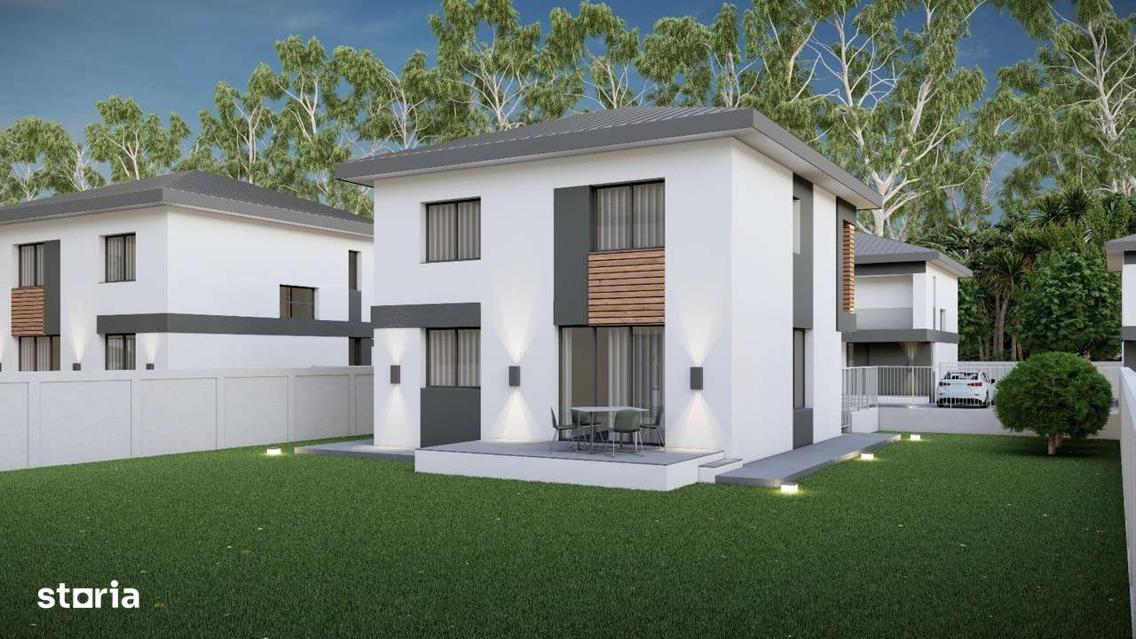 Casa individuala P+1E - 4 camere 2 bai - teren 330mp - 300m de scoala-19