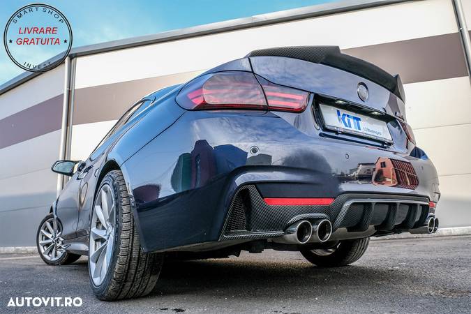 Eleron Portbagaj BMW Seria 4 F32 Coupe (2013-2019) M4 CSL Design Carbon- livrare gratuita - 15