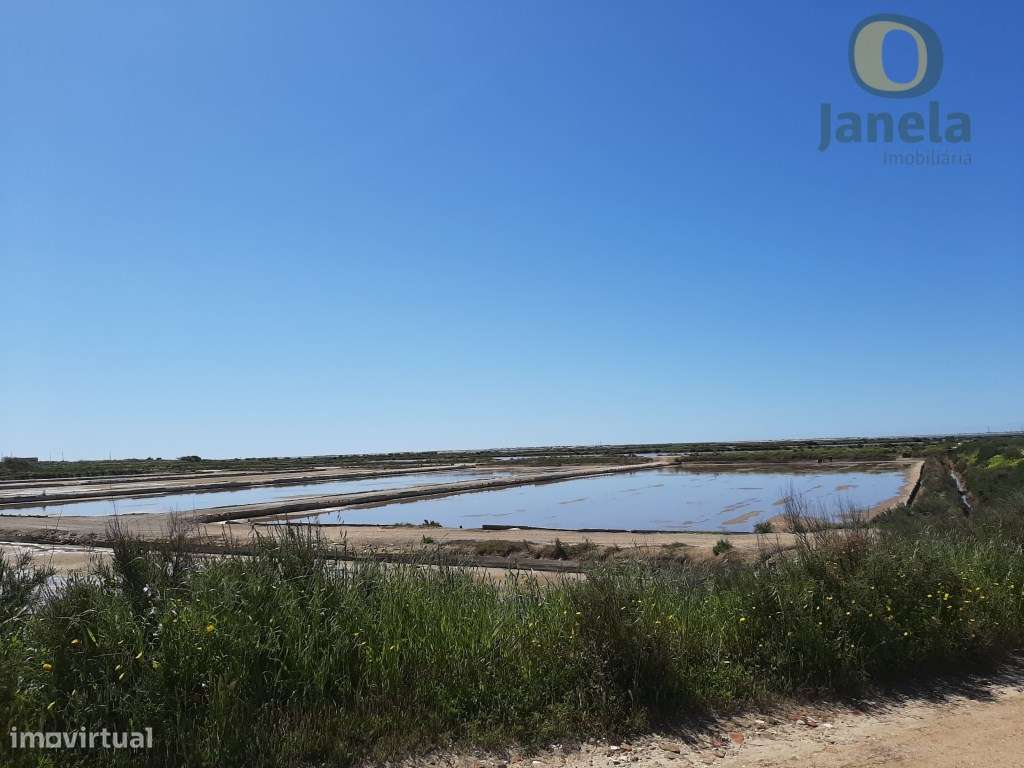 Terreno com salinas junto a Ria Formosa. - Grande imagem: 5/18