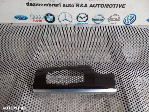 Ornament Trim Bord Bloc Lumini Lemn Mahan Bmw Seria 7 F01 F02 F03 F04 Volan Stanga Europa Dezmembrez Bmw F01 F02 - 3