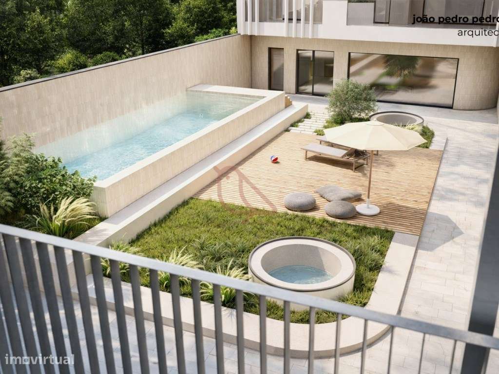 Apartamento T2 / Condomínio Fechado com Piscina / Fátima-9