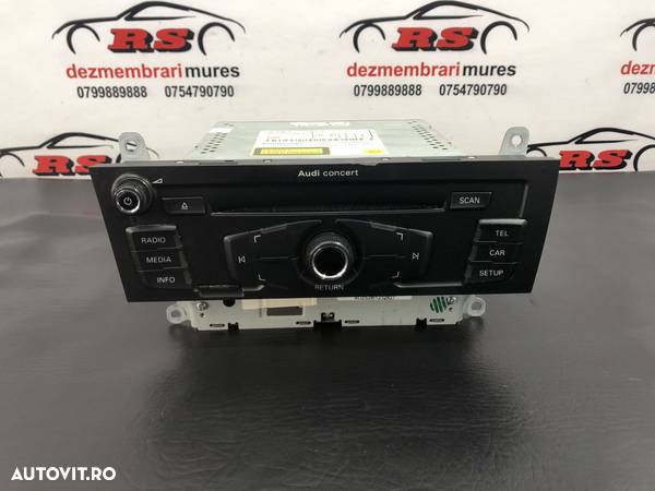 Radio CD Audi A4 B8 Sedan 2.0 TDI DPF Multitronic, 143cp - 1