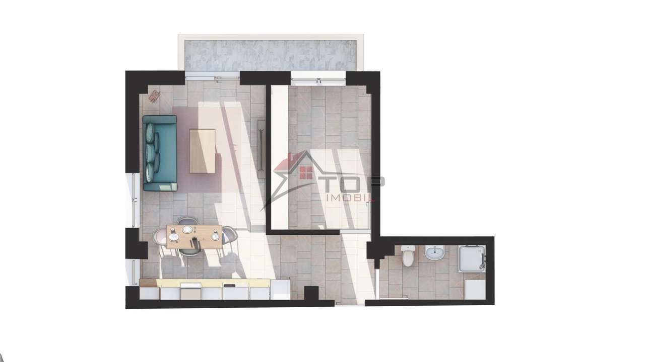 RATE LA DEZVOLTATOR - Apartamente 2 camere Visan - Bucium - Imagine principală: 1/3