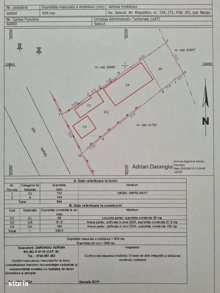 Hala productie sau prestari servicii in Sascut Bacau deschidere la E85-16