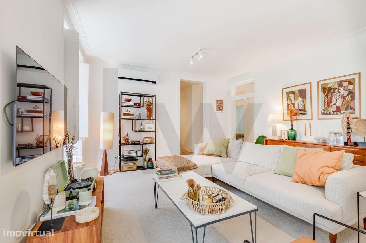 T3 Remodelado com Luz e Charme  no centro de Lisboa - Grande imagem: 5/33