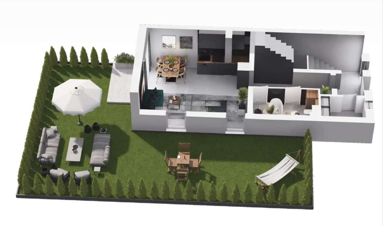 Salon 30m -BRAK SKOSÓW- Ogródek +2 balkony -Fotowoltaika-Blisko szkoły - Pełny obrazek: 4/4