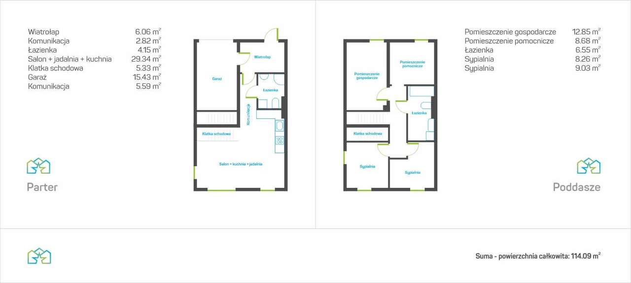 2 ostatnie domy | 5 pokoi | Budziwój-6