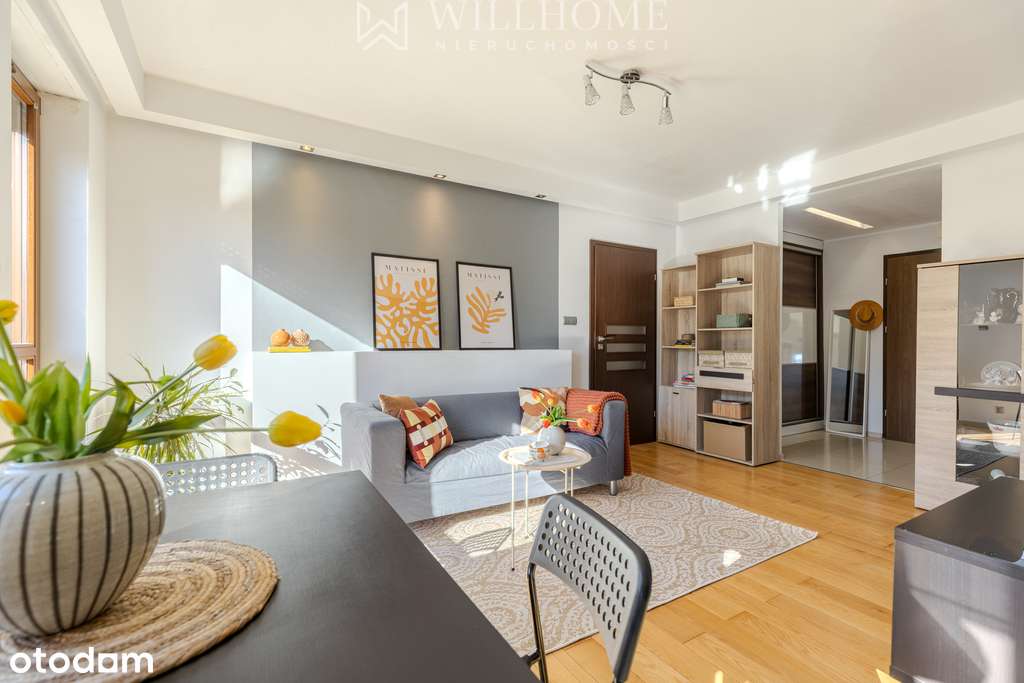 2 pok. mieszkanie z tarasem, komórką i m.p. - Pełny obrazek: 3/20